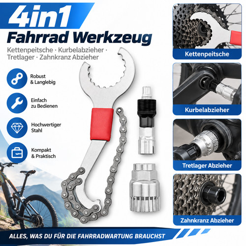 4in1 fahrrad werkzeug - fahrrad,